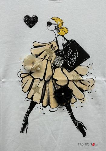 T-shirt in Cotone oversize - ph 4