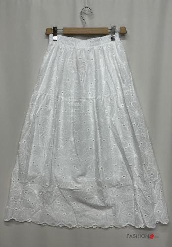 Jupe en Coton macramé - ph 4
