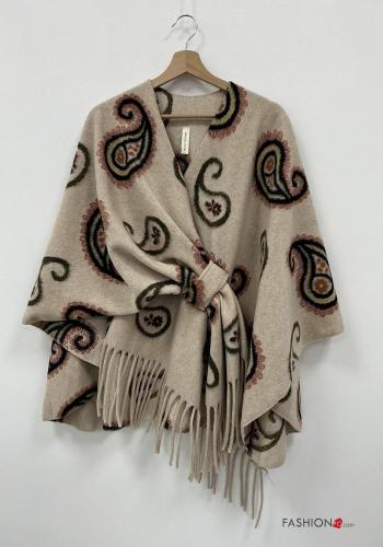 Poncho in Misto Lana - ph 2