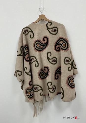 Poncho in Misto Lana - ph 5