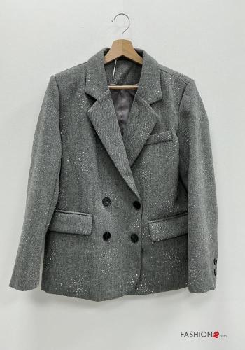 Blazer in Misto Lana - ph 2