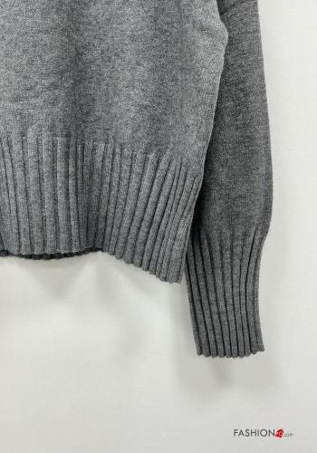 Lässiges Strickpullover - ph 4