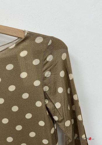 Maglietta a manica lunga in Misto Cashmere - ph 4