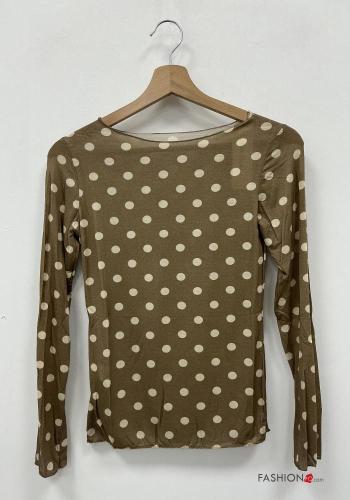 Maglietta a manica lunga in Misto Cashmere - ph 5