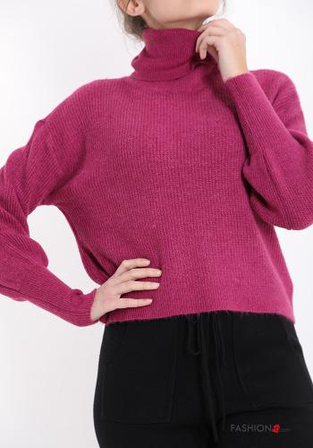 Strickpullover Rollkragen-