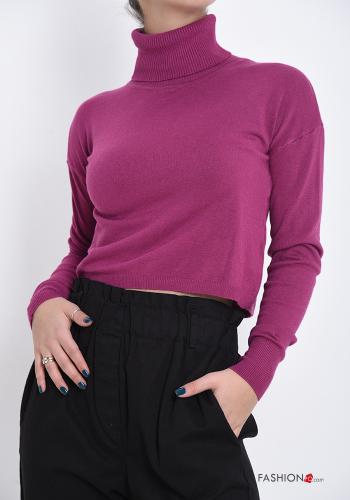 Pull courte à col roulé - ph 1