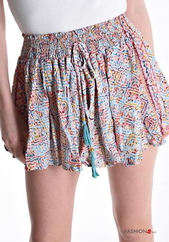Pantaloncino Short in Seta con coulisse con elastico - ph 4