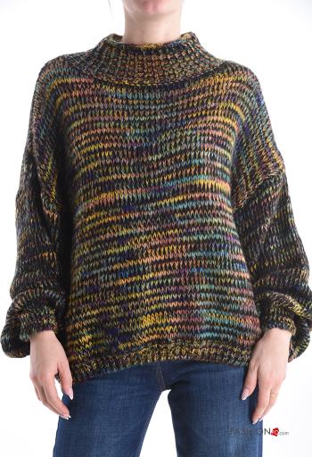 Maglione in Misto Lana maniche lunghe girocollo - ph 1