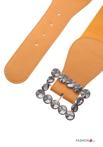Cintura regolabile con strass con elastico - ph 3