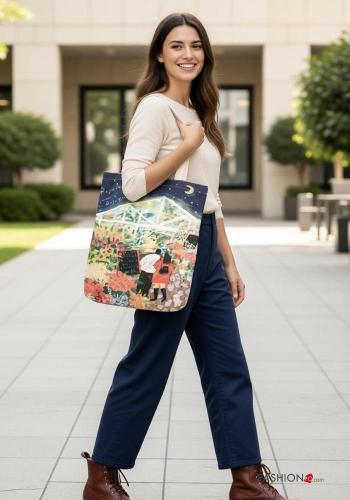 Bolsa Shopper Padrão Estampado