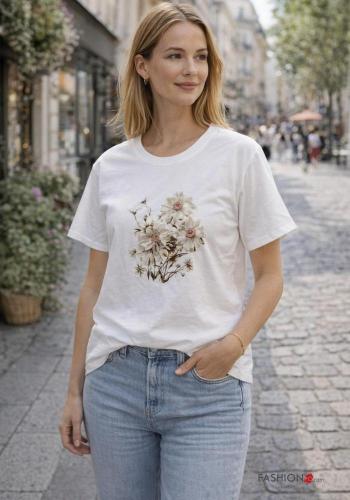 T-shirt em Algodão - ph 1