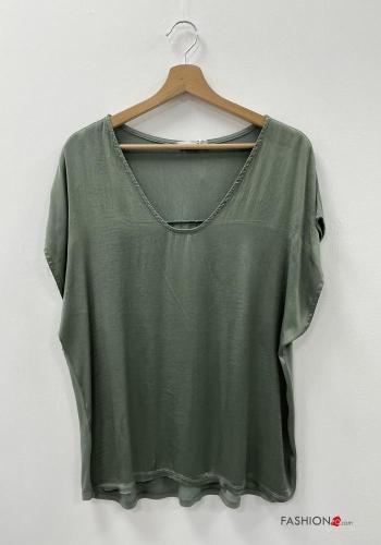T-shirt in Seta
