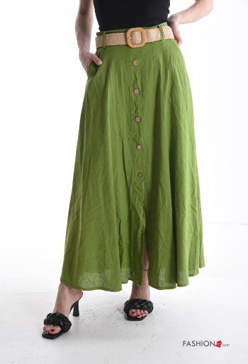 Linen Skirt