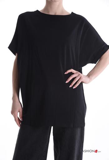 short sleeve crew neck Cotton T-shirt - ph 1