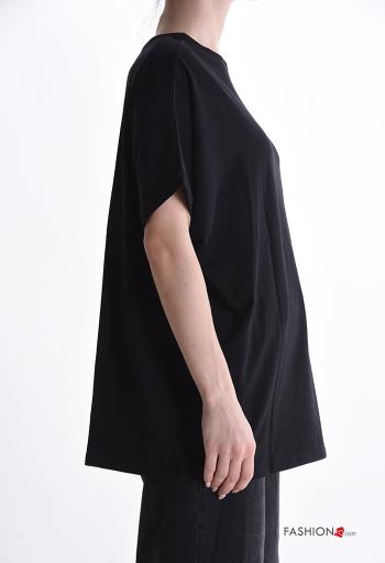 short sleeve crew neck Cotton T-shirt - ph 3