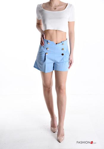 Shorts mit Knöpfen mit Reißverschluss mit Taschen - ph 5