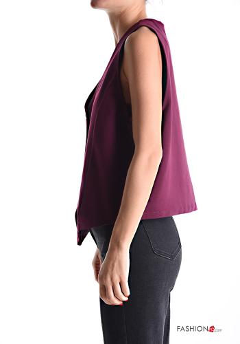 Gilet with buttons with v-neck - ph 3