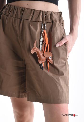 mini Cotton Shorts with keyring with elastic - ph 4