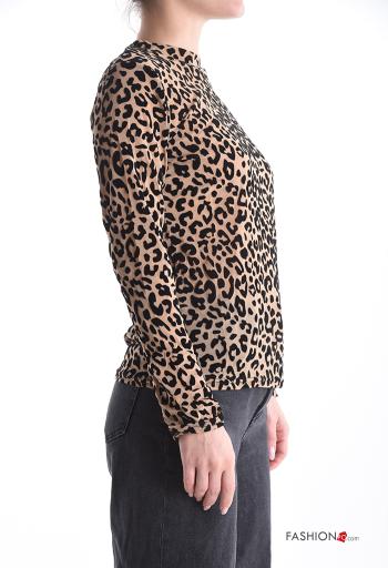 Animal print Long sleeved top - ph 3