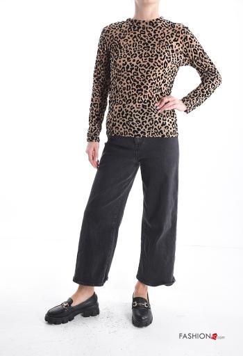Animal print Long sleeved top - ph 5