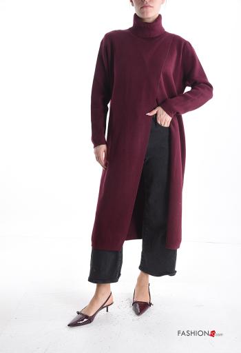 Dress Rollneck with split