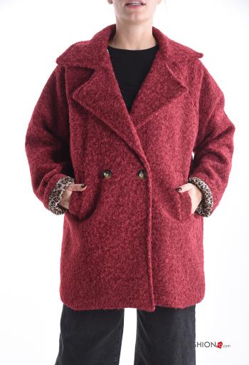 double-breasted Coat with pockets