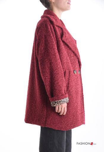 double-breasted Coat with pockets - ph 3