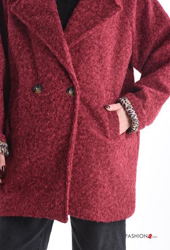 double-breasted Coat with pockets - ph 4