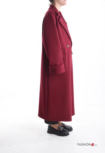 double-breasted Coat with pockets - ph 3