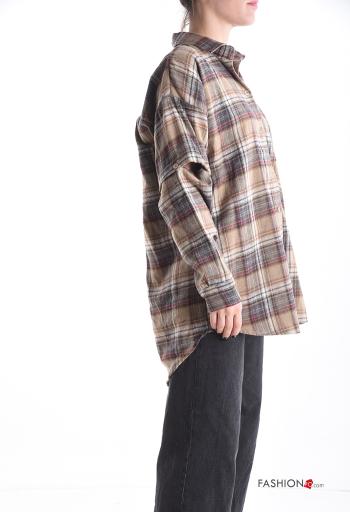 Vichy Wool Mix Shirt - ph 3