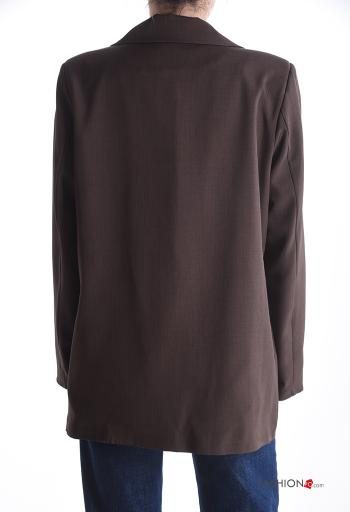 Blazer doble botonadura manga larga con botones con forro - ph 2