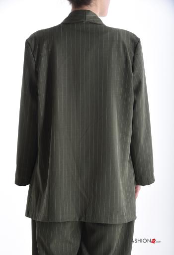 Blazer maniche lunghe Fantasia righe - ph 2