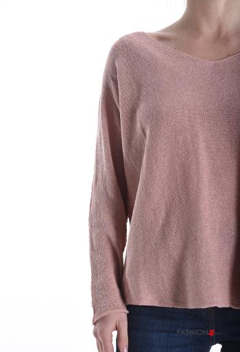 Jersey de Algodón manga larga con cuello en v - ph 4