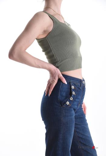 kurz Tank-Top mit gummizug - ph 3