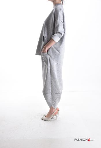 Fato de treino manga comprida com bolsos - ph 3