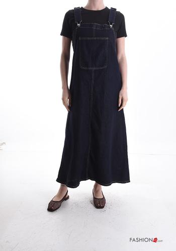 Salopette in Cotone denim
