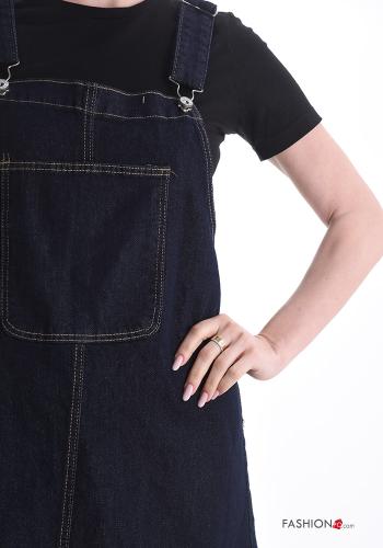 Salopette in Cotone denim - ph 4