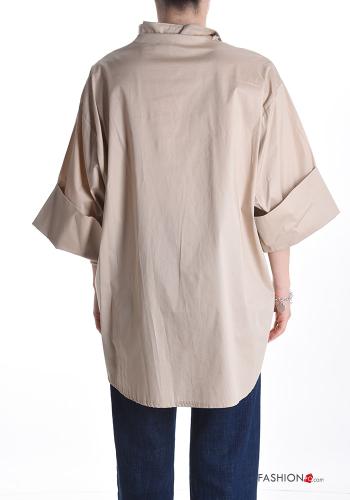 Camicia in Cotone con bottoni - ph 2