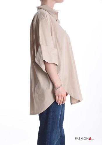 Camicia in Cotone con bottoni - ph 3