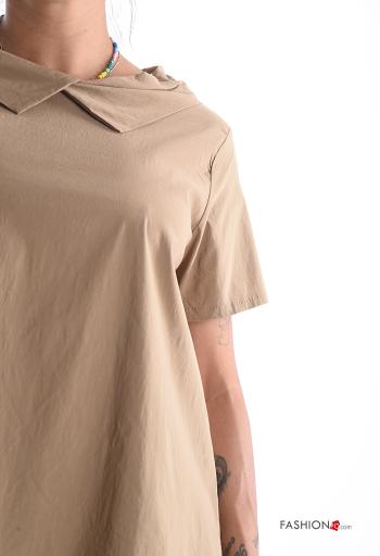 kurze ärmel mit kragen Bluse - ph 4