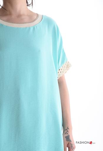 Blusa manga corta De lurex cuello redondo - ph 4