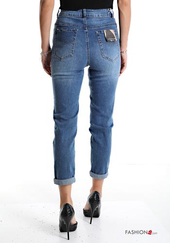Jeans in Cotone con tasche - ph 2