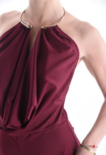 wide leg backless sleeveless long Jumpsuit - ph 4