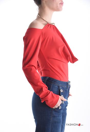 long sleeve backless Bodysuit - ph 3