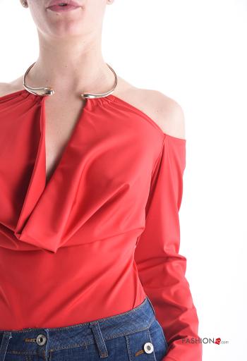 long sleeve backless Bodysuit - ph 4