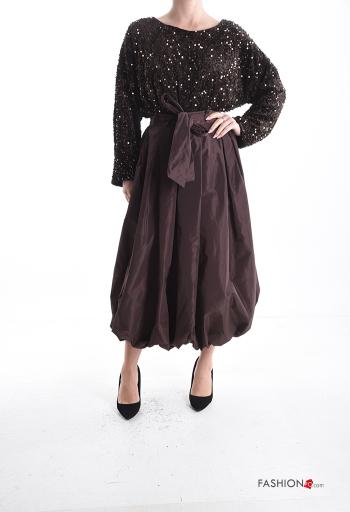 balloon Skirt with fabric belt - ph 5