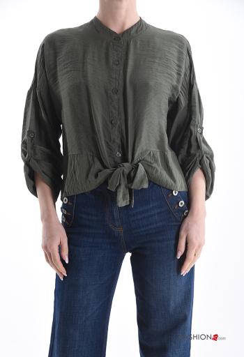 Camicia con bottoni con nodo - ph 1