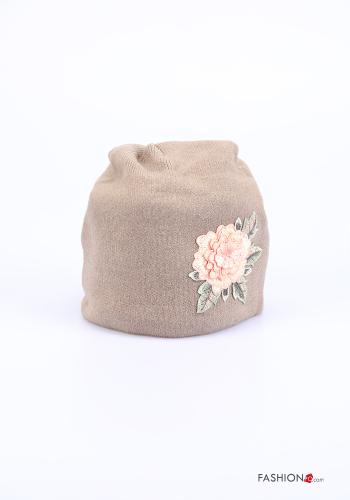 Set 12 pezzi Cappellino in Misto Lana Fantasia ricamata - ph 2