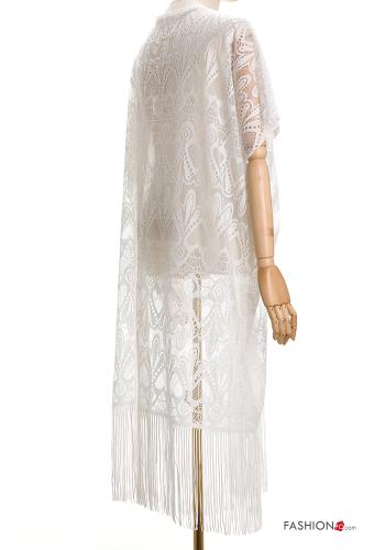 Vestido playero encaje con flecos - ph 2