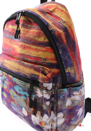 Zaino Fantasia artistica con zip - ph 4
